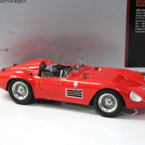 1:18 CMC Maserati 300S red 1956 racing car M-105 - Image 2
