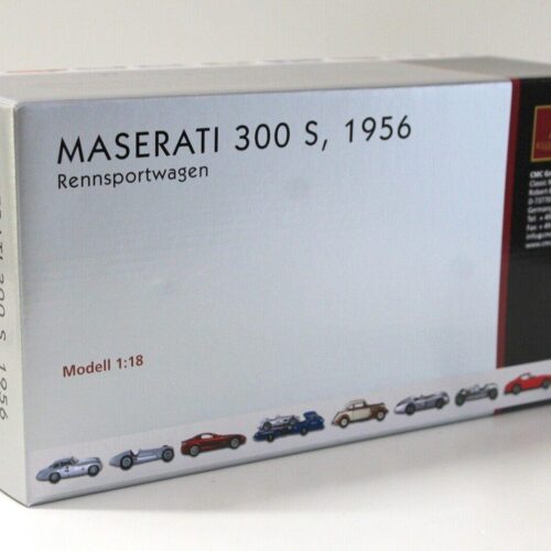 1:18 CMC Maserati 300S red 1956 racing car M-105 - Image 4