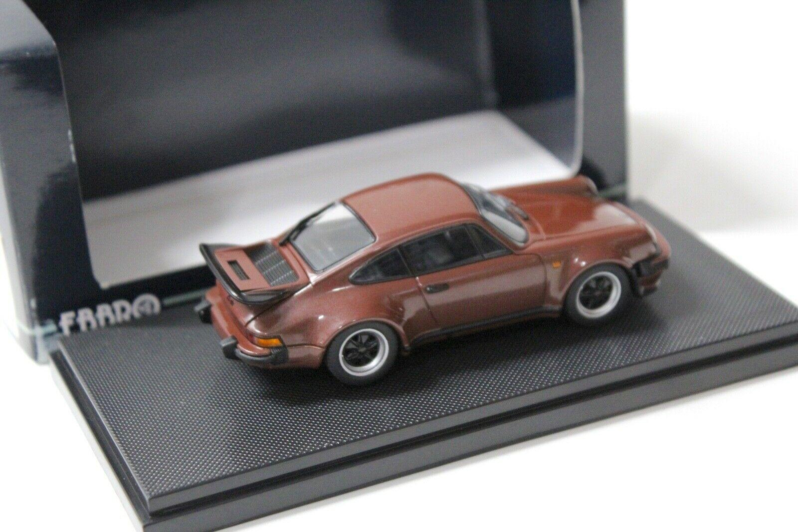 1:43 EBBRO Porsche 911 Turbo Coupe 1975 brown