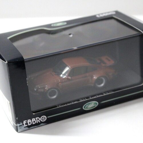 1:43 EBBRO Porsche 911 Turbo Coupe 1975 brown