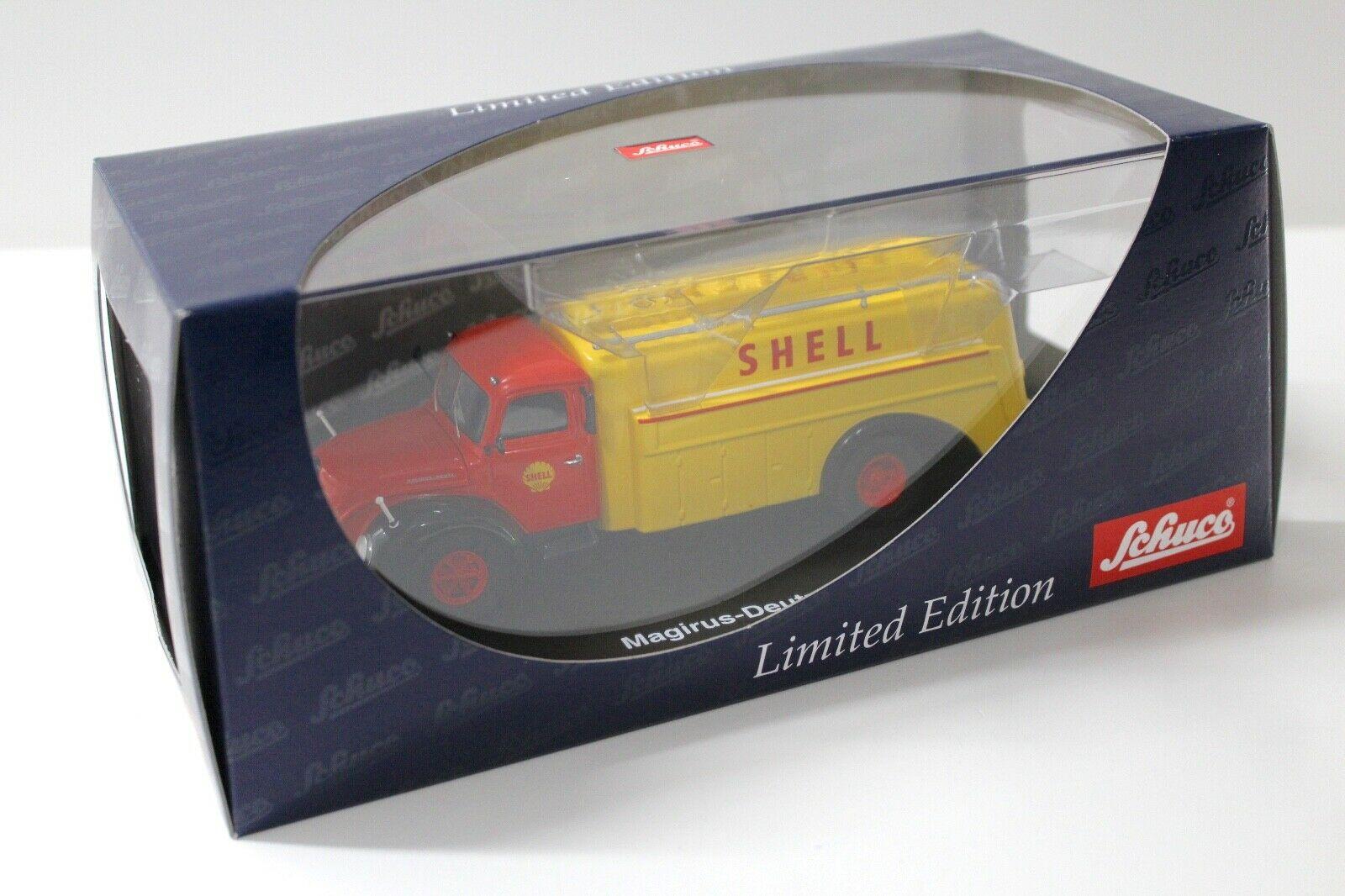 1:43 Schuco Magirus-Deutz S6500 Tankwagen Shell