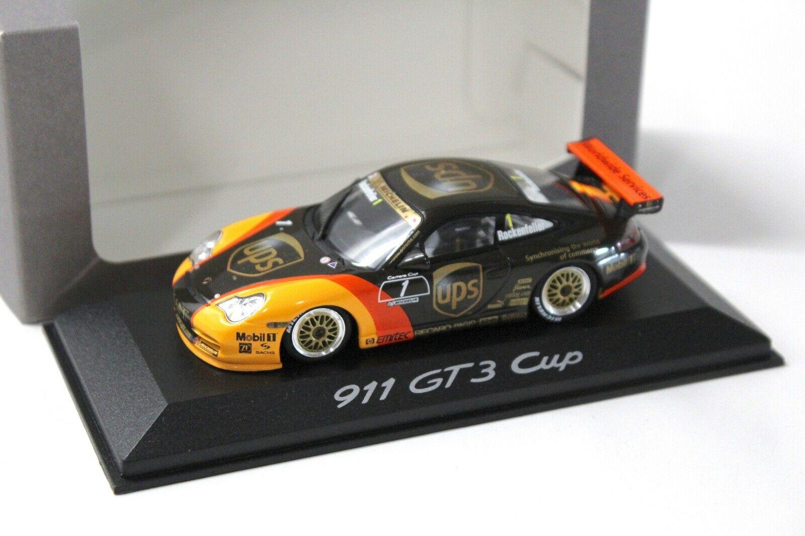 1:43 Minichamps Porsche 911 996 GT3 CUP UPS #1 DEALER VERSION