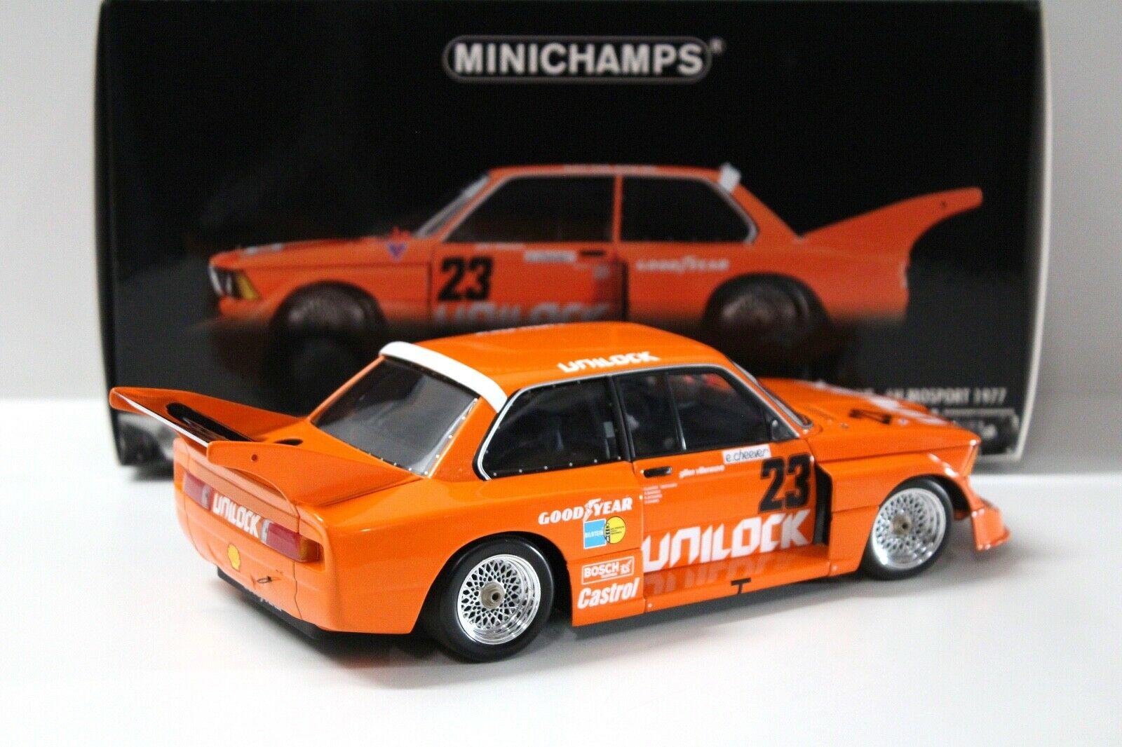 1:18 Minichamps BMW 320i Cheever/Villeneuve 6H Mosport #23
