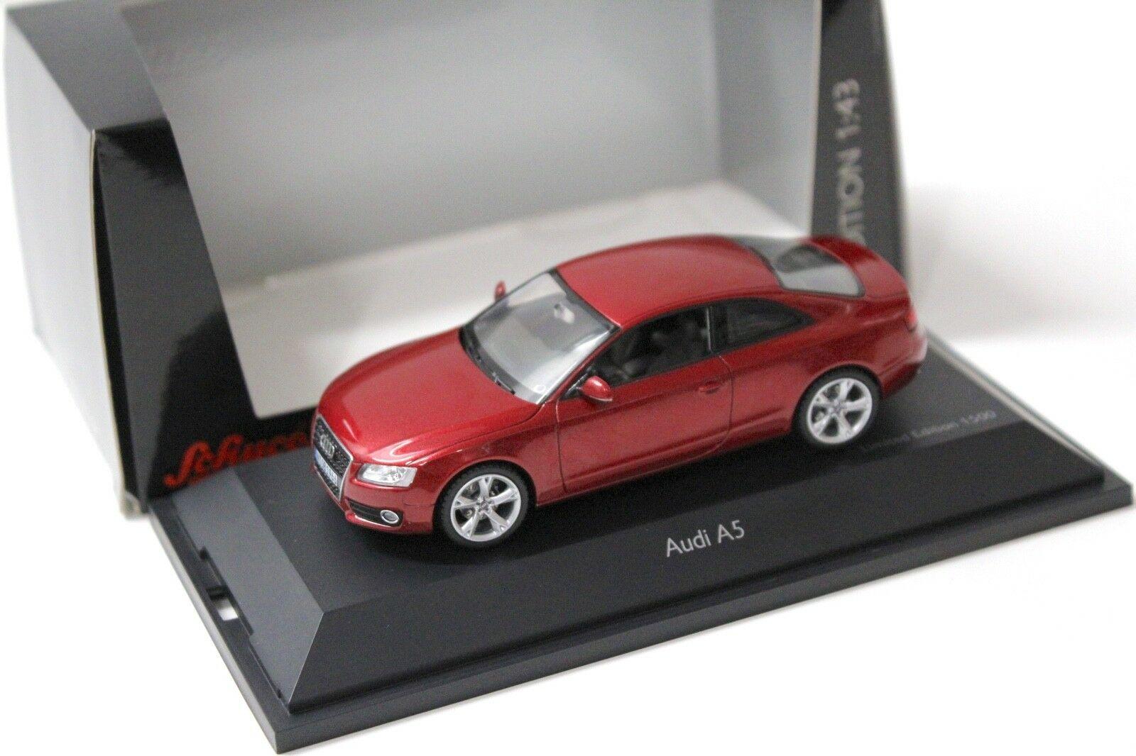 1:43 Schuco Audi A5 Coupe granada red