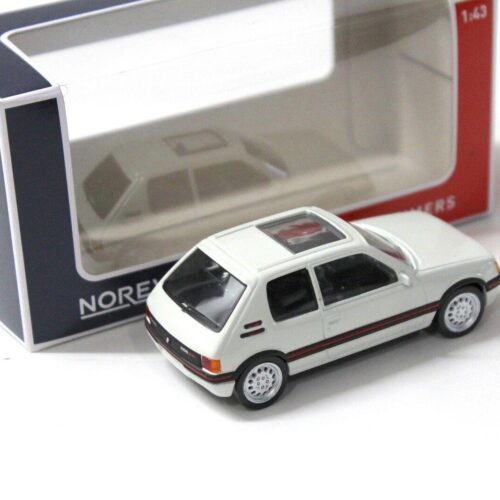 1:43 Norev Jet Car Peugeot 205 GTI white