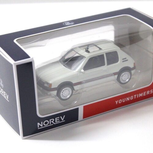 1:43 Norev Jet Car Peugeot 205 GTI white