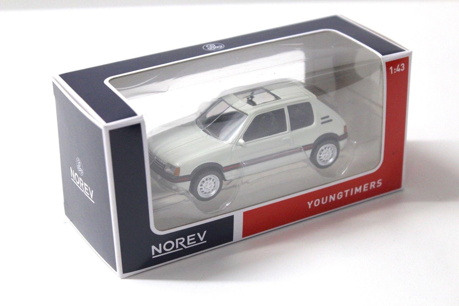 1:43 Norev Jet Car Peugeot 205 GTI white
