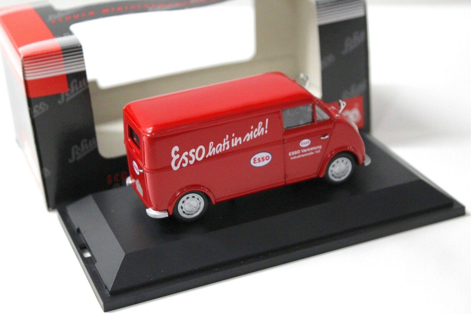 1:43 Schuco DKW Schnelllaster "ESSO" red