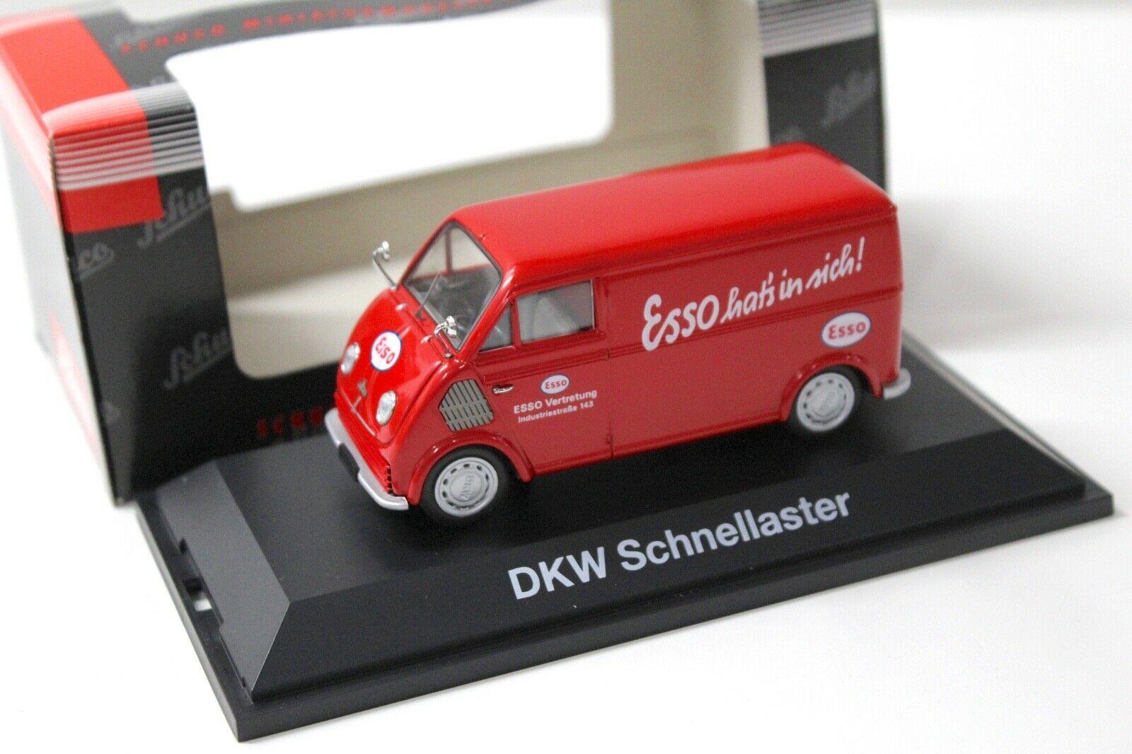 1:43 Schuco DKW Schnelllaster "ESSO" red