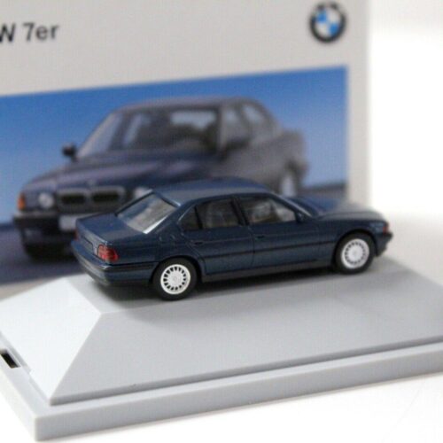 1:87 Herpa BMW 7er 7 Series E38 Limousine blue DEALER VERSION