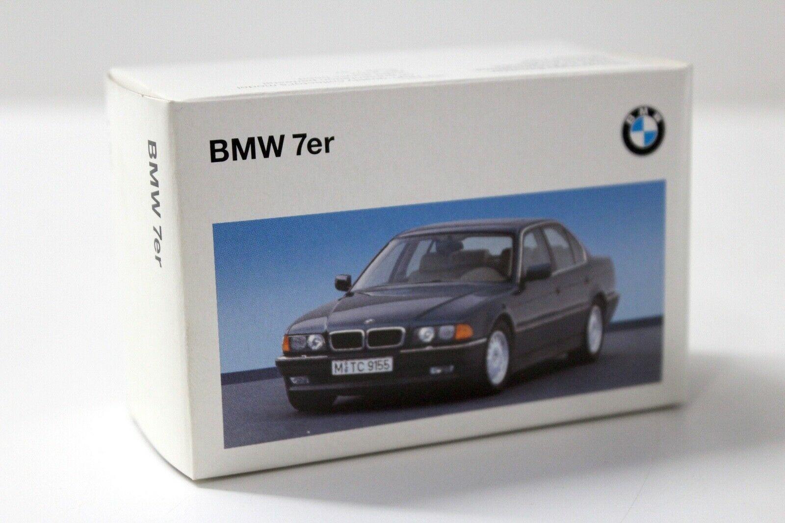 1:87 Herpa BMW 7er 7 Series E38 Limousine blue DEALER VERSION