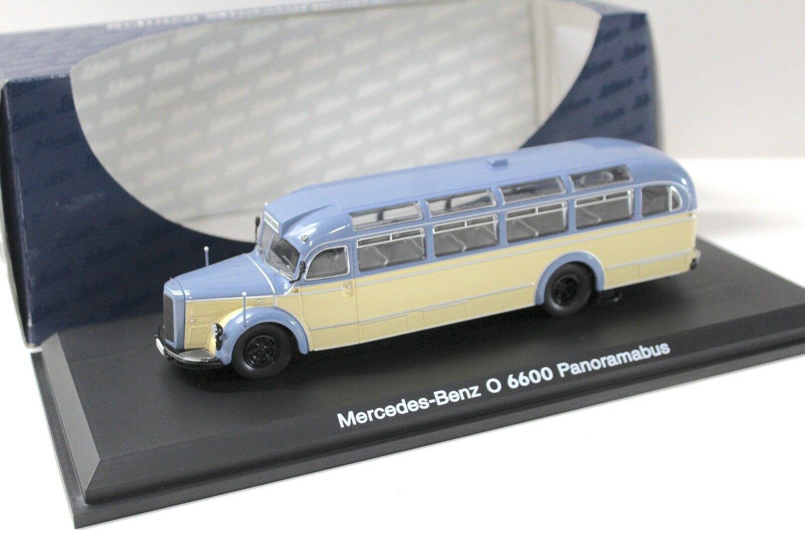 1:43 Schuco Mercedes O6600 Bus Panoramabus beige/ blue