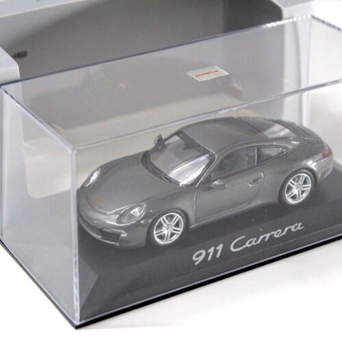 1:43 Minichamps Porsche 911 (991) Carrera grey DEALER VERSION