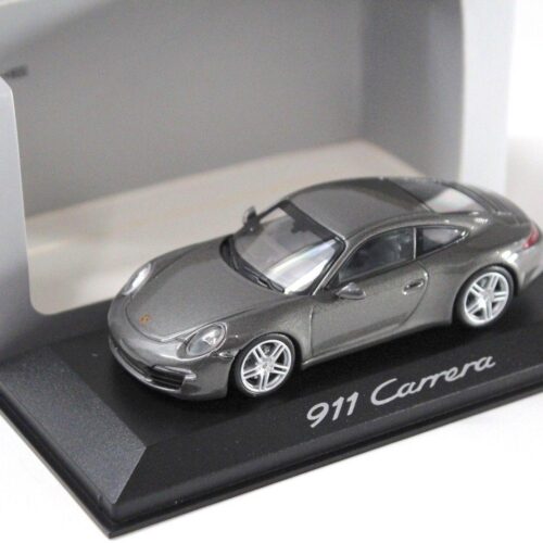 1:43 Minichamps Porsche 911 (991) Carrera grey DEALER VERSION