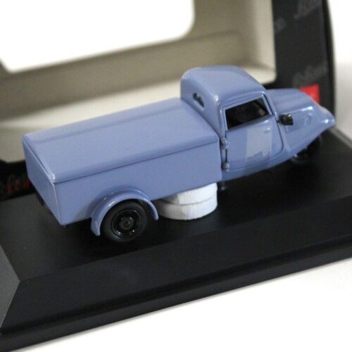 1:43 Schuco Tempo three-wheeler flatbed blue - Image 2
