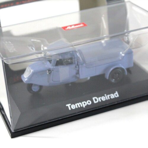 1:43 Schuco Tempo three-wheeler flatbed blue - Image 3
