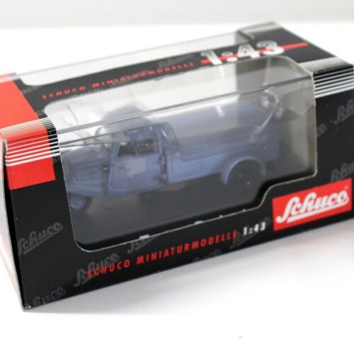 1:43 Schuco Tempo three-wheeler flatbed blue - Image 4