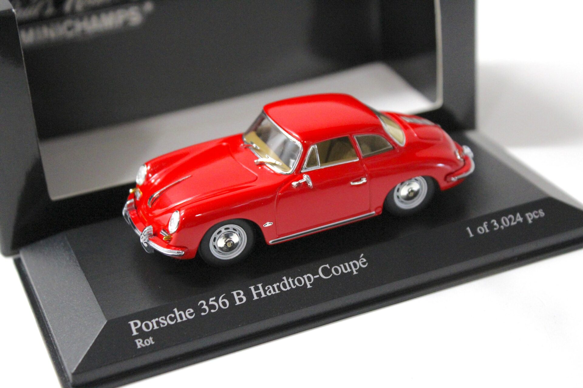 1:43 Minichamps Porsche 356 B Hardtop-Coupe 1961 red