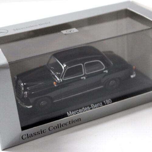 1:43 Minichamps Mercedes 180 Ponton black DEALER VERSION