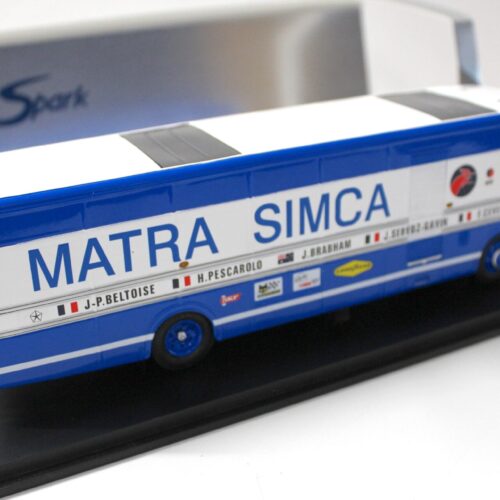 1:43 Spark LKW Leyland Transporter Matra Simca 1970 white / blue