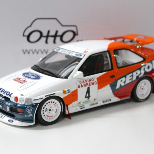 1:18 OTTO mobile OT844 Ford Escort Cosworth Gr.A 1996 San Remo C.Sainz Repsol