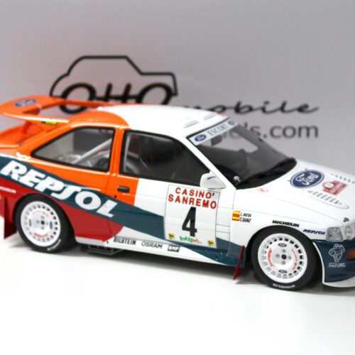 1:18 OTTO mobile OT844 Ford Escort Cosworth Gr.A 1996 San Remo C.Sainz Repsol