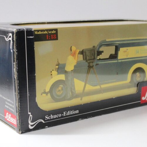 1:18 Schuco Mercedes 170V Kasten Kamerawagen BR Bayrischer Rundfunk