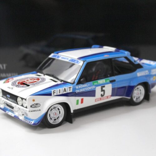1:18 Kyosho Fiat 131 ABARTH Rally Portugal 1980 Röhrl/ Geistdörfer #5