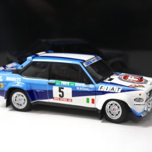 1:18 Kyosho Fiat 131 ABARTH Rally Portugal 1980 Röhrl/ Geistdörfer #5