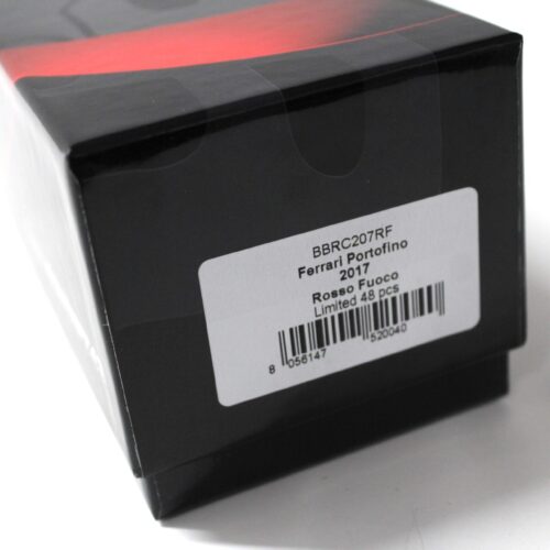 1:43 BBR Ferrari Portofino 2017 Rosso Fuoco metallic Limited 48 pcs.