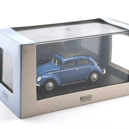 1:43 Atlas VW Collection VW Käfer Brezelkäfer 1950 blue
