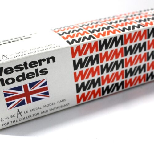 1:43 Western Models 1927 Sunbeam 1000 H.P. Record Car red - Image 3