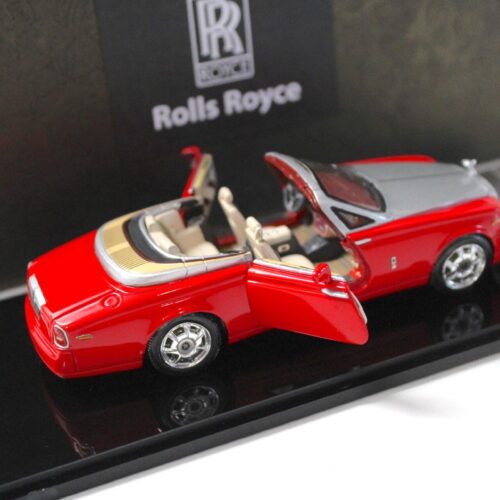 1:43 ATC Model Rolls Royce Phantom Drophead Coupe 2007 "opening doors" red