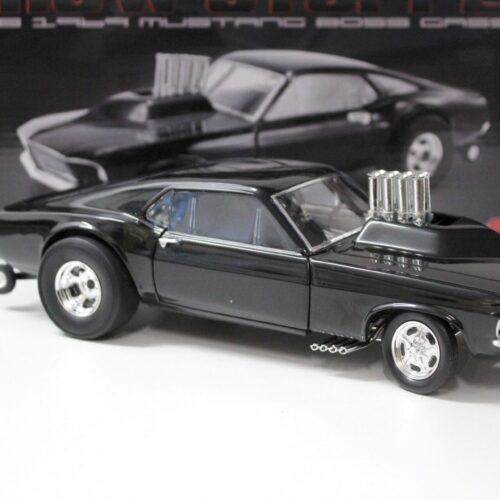 1:18 GMP 1969 Ford Mustang Boss Gasser SHOW STOPPER triple gloss black