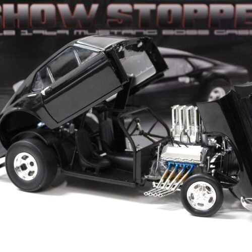 1:18 GMP 1969 Ford Mustang Boss Gasser SHOW STOPPER triple gloss black