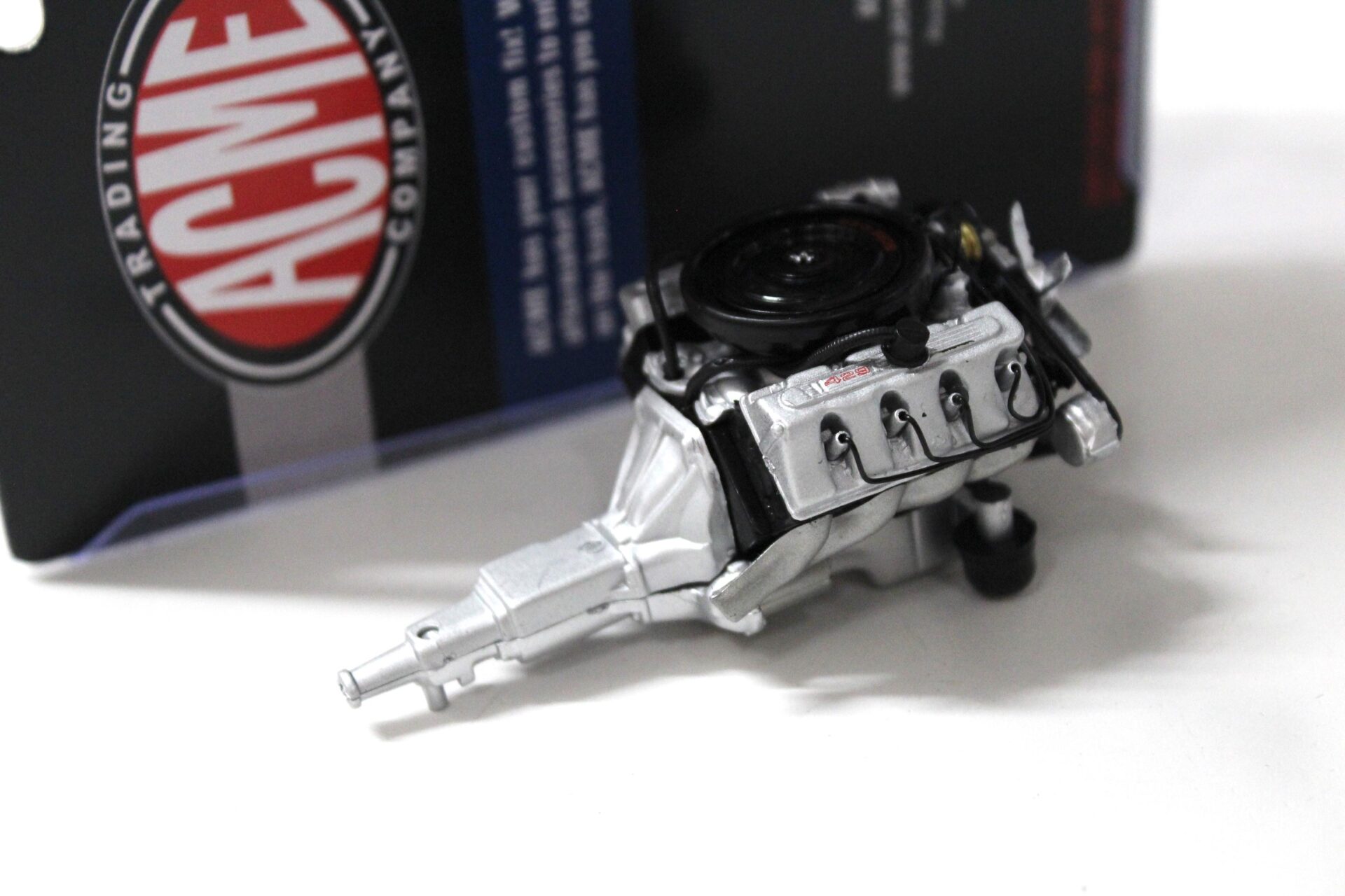 1:18 ACME Ford Mustang Boss 429 Motor & Getriebe Engine Zubehör
