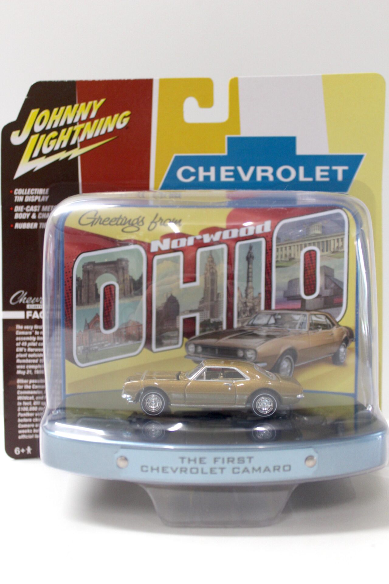 ID 54368 orig.jpg 1:64 Johnny Lightning Chevrolet Camaro 1967 "The First Camaro" Norwood
