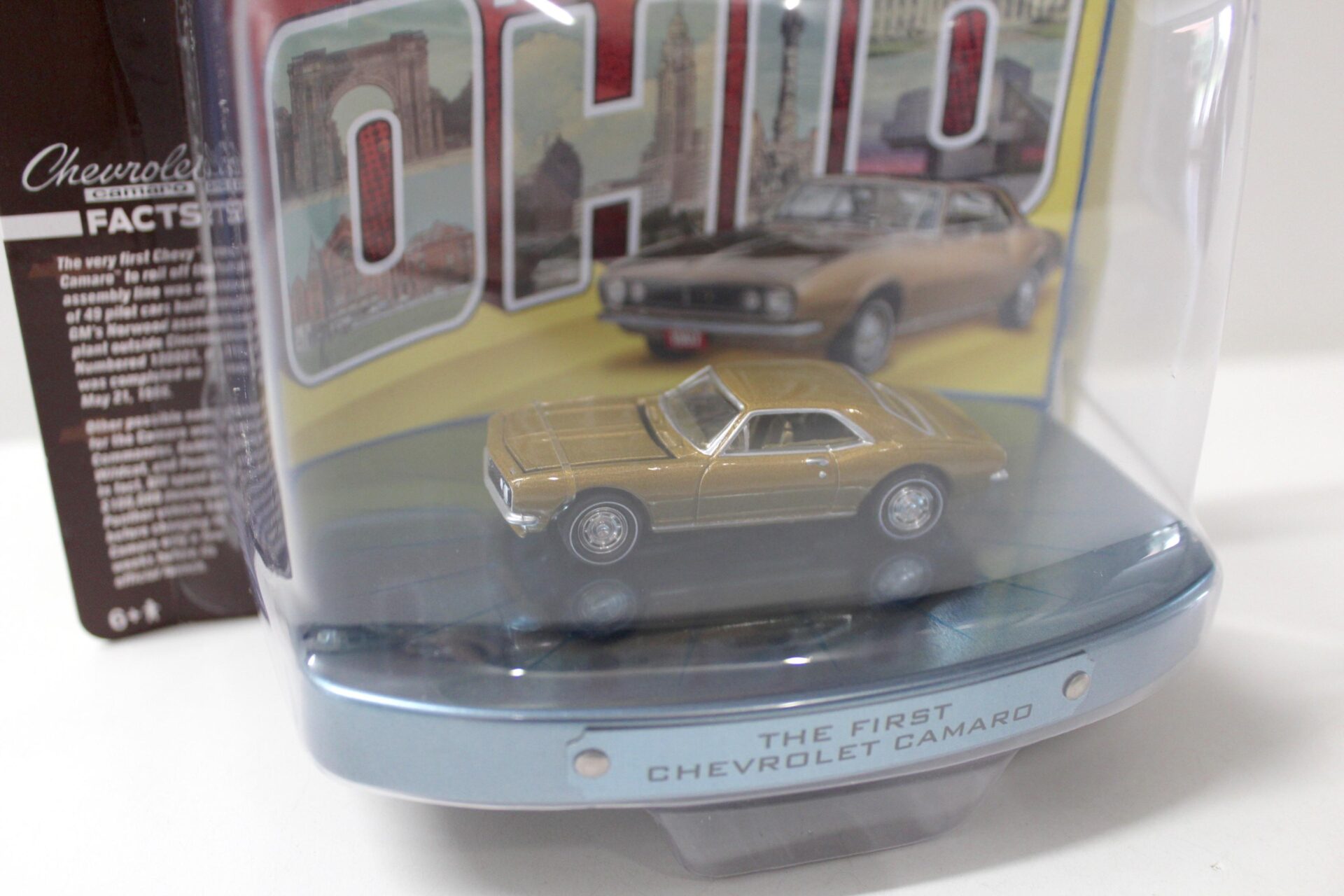 1:64 Johnny Lightning Chevrolet Camaro 1967 "The First Camaro" Norwood