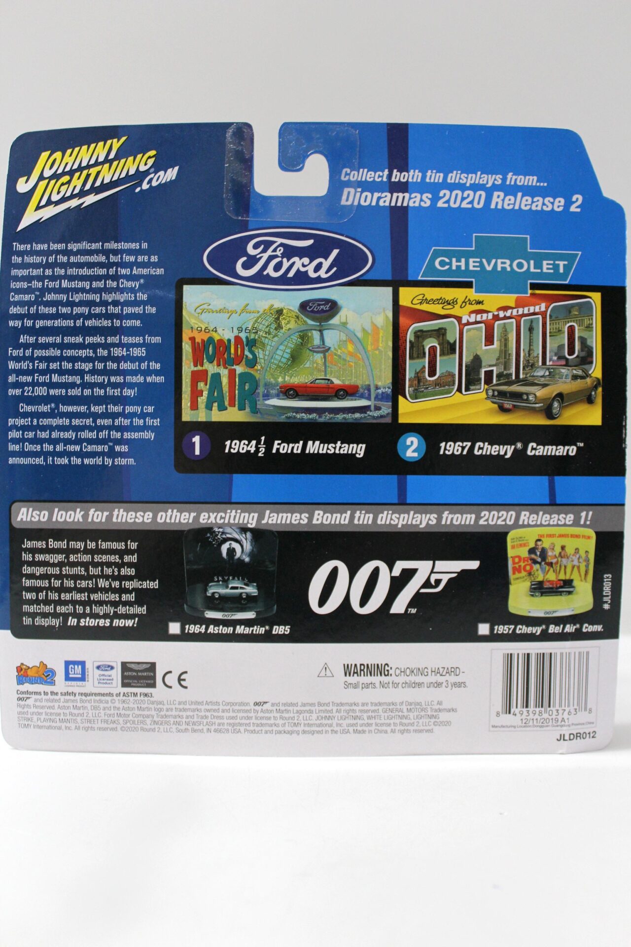 1:64 Johnny Lightning Chevrolet Camaro 1967 "The First Camaro" Norwood