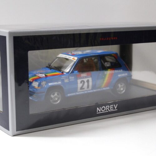 1:18 Norev Renault 5 R5 SuperCinq GT Turbo #21 Tour de Corse 1990