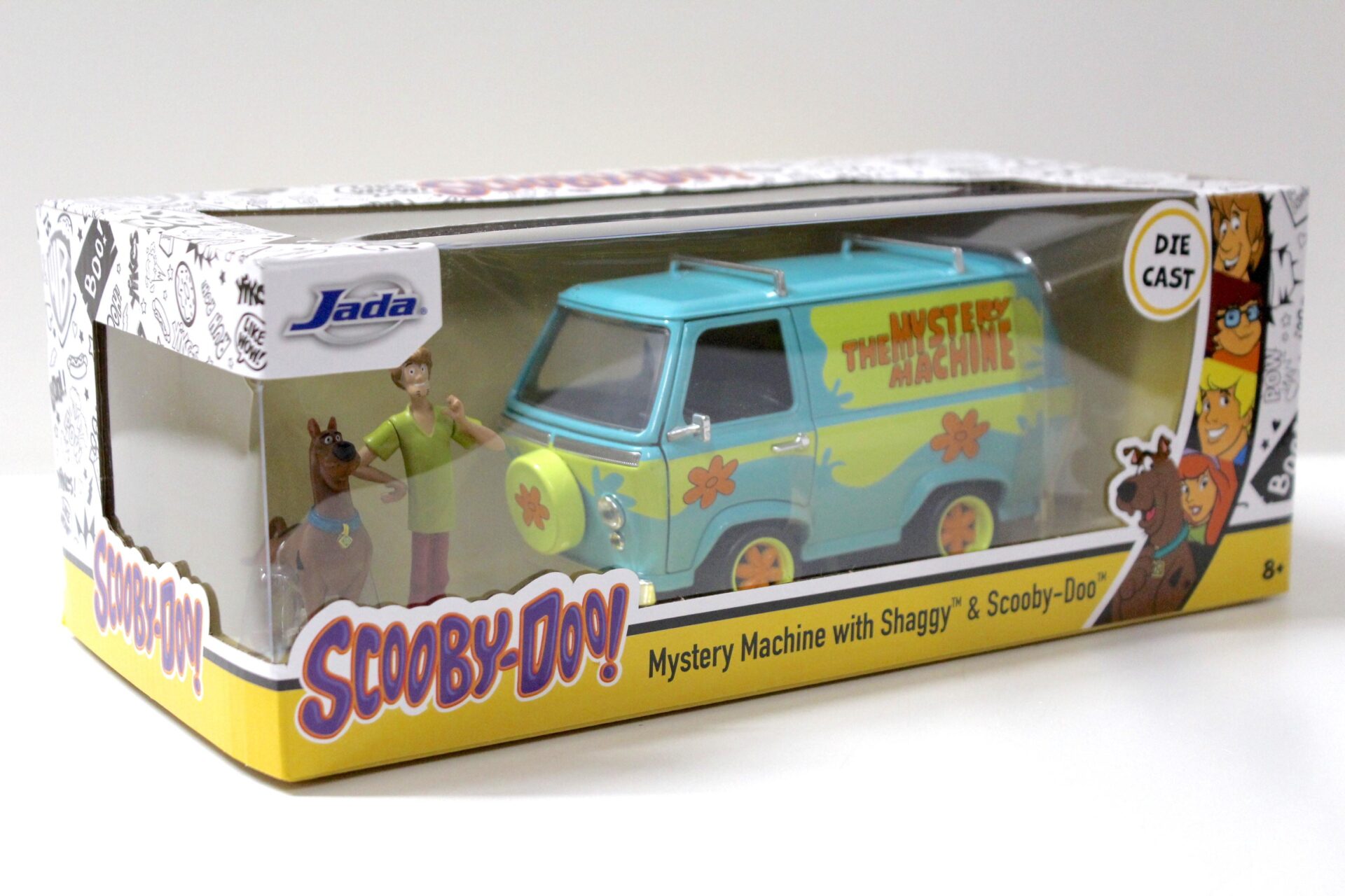 1:24 Jada Toys The Mystery Machine with Shaggy & Scooby-Doo Figures