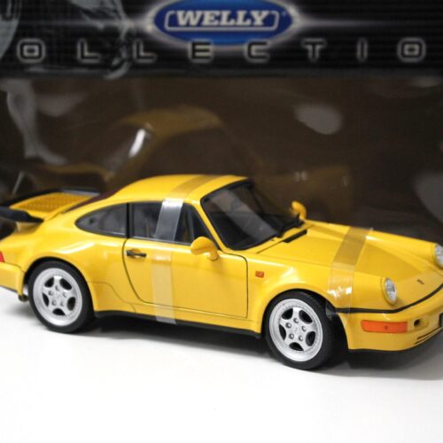 1:18 Welly Porsche 911 (964) Turbo Coupe yellow