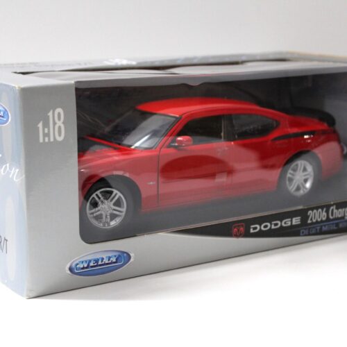 1:18 Welly Dodge Charger Daytona R/T Hemi red/ black 2006