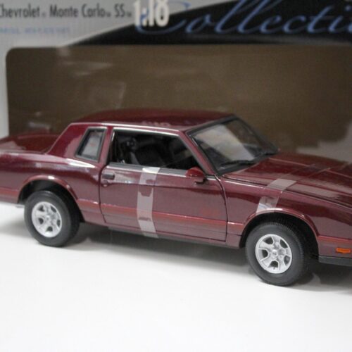 1:18 Welly 1987 Chevrolet Monte Carlo SS dark red