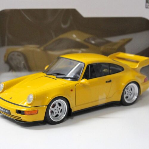 1:18 Solido Porsche 911 (964) Carrera RS 3.8 Coupe yellow 1990