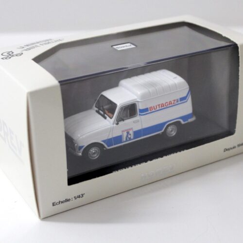 1:43 Norev Renault 4 F6 Butagaz white/ blue