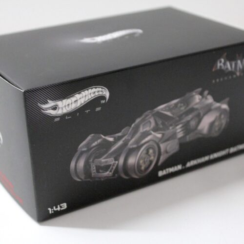 1:43 Hot Wheels Elite BATMAN Arkham Knight Batmobile 2015 black
