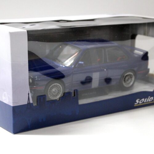 1:18 Solido BMW M3 (E30) Coupe Mauritius blue 1990