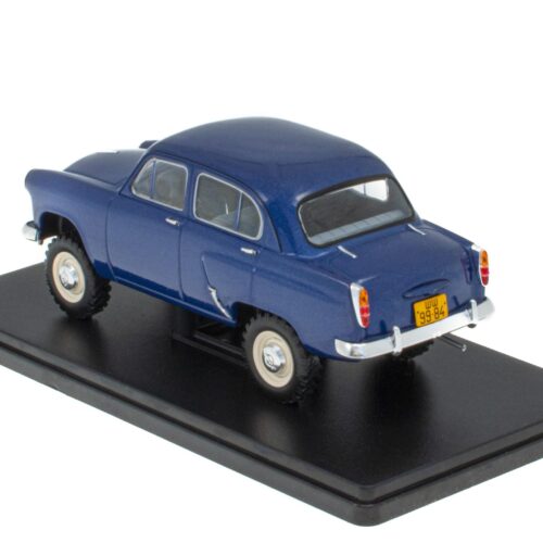 1:24 Hachette East Legendary Moskvitch 410 - 4X4 blue 1957