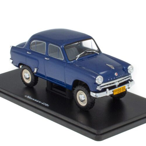 1:24 Hachette East Legendary Moskvitch 410 - 4X4 blue 1957